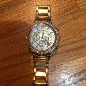 Authentic Michael Kors Rose Gold Watch